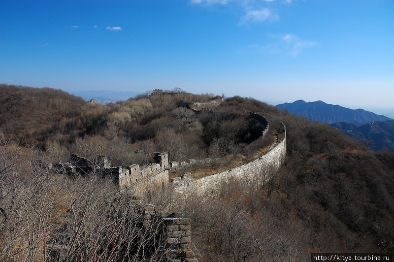 Стена в Мутяньюй: то, что за табличкой Мутяньюй (Великая Стена), Китай