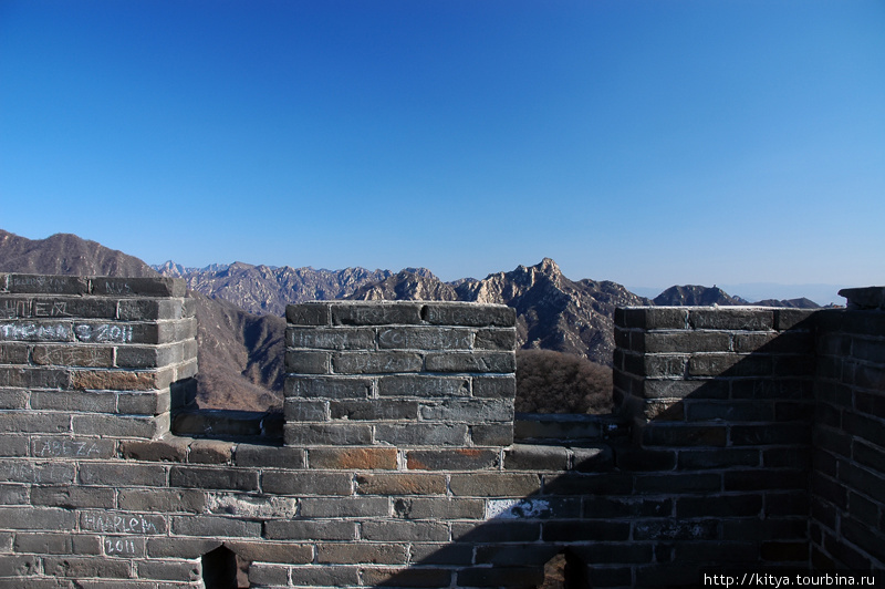 Мутяньюй: стена. Мутяньюй (Великая Стена), Китай