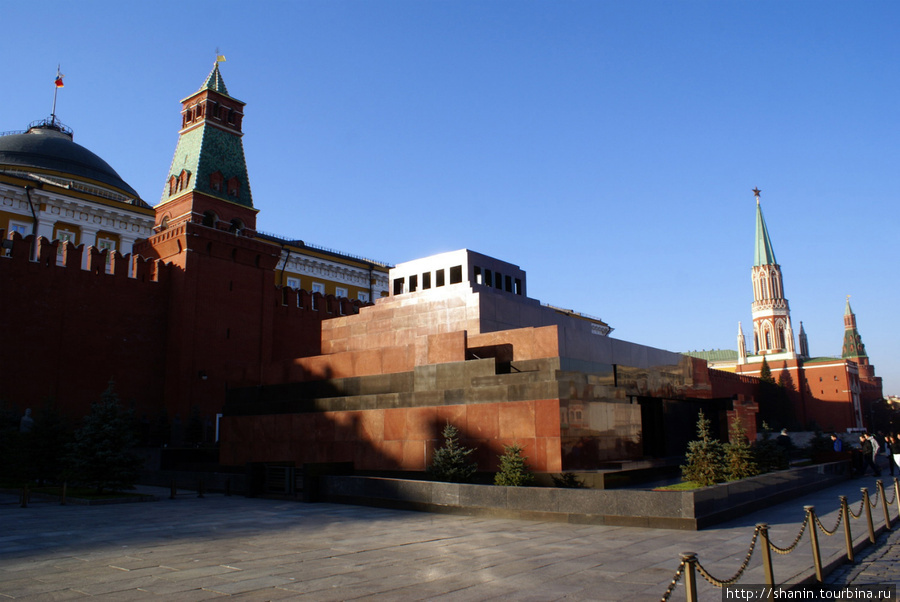 Мавзолей Ленина на Красной площади Москва, Россия