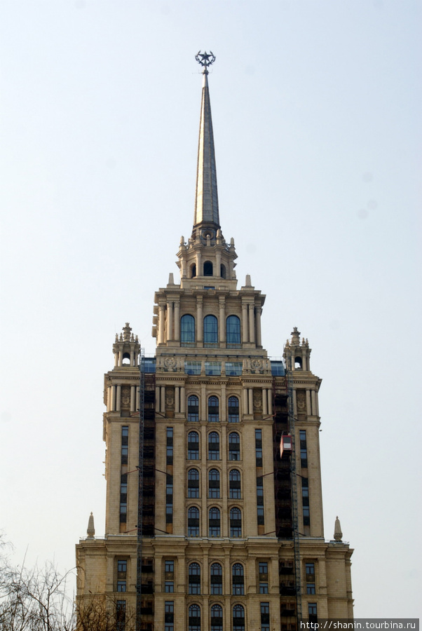 Шпиль гостиницы Украина Москва, Россия