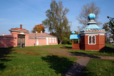 Домик Станционного смотрителя в Выре, где неоднократно останавливался Пушкин по дороге из Петербурга в Михайловское.