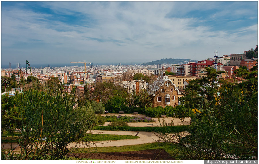 Барселона. Часть 2: Саграда Фамилия,п.Гуэля и Гора Монтжуик Барселона, Испания