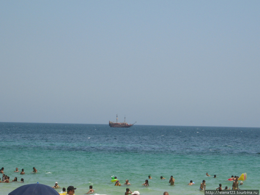 пляж в Суссе Сусс, Тунис