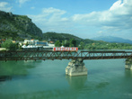 Мост на границе Черногии и Албании