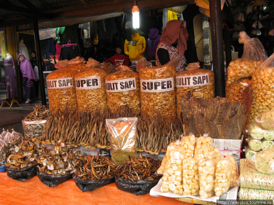 Высушенные фрукты Букиттинги, Индонезия