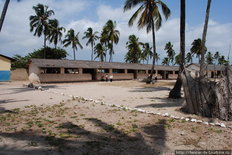 Как ходят в школу в Танзании Остров Занзибар, Танзания