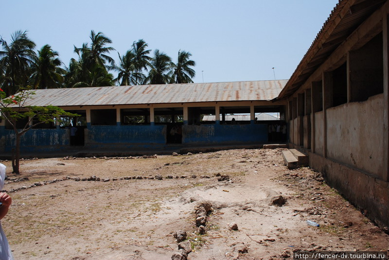 Как ходят в школу в Танзании Остров Занзибар, Танзания