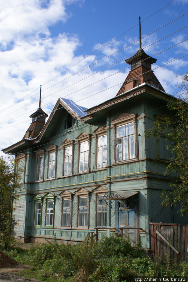 Старый купеческий особняк в Бежецке Бежецк, Россия