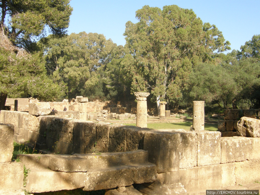 Руины древней Типасы