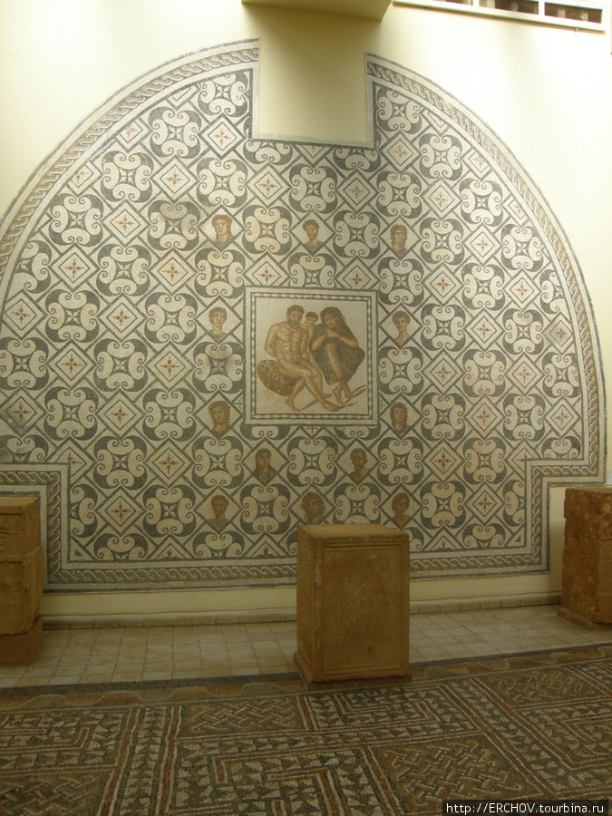 Мозайка в местном музее. Типаса, Алжир