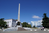 Центральная городская площадь в Туапсе
