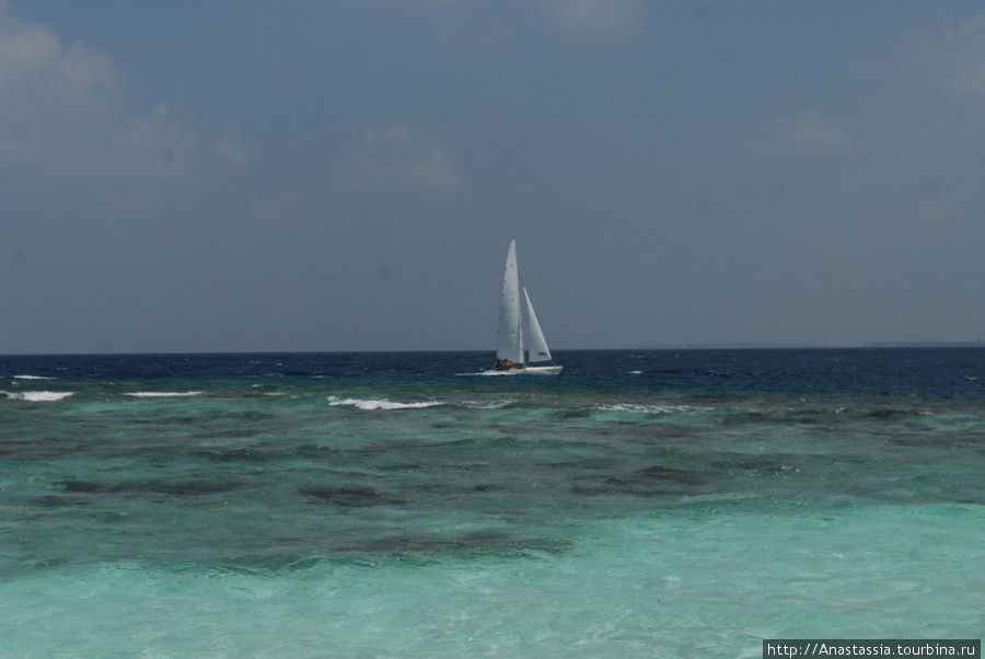 Куда Бандос - самый обитаемый из всех необитаемых Северный Мале Атолл, Мальдивские острова