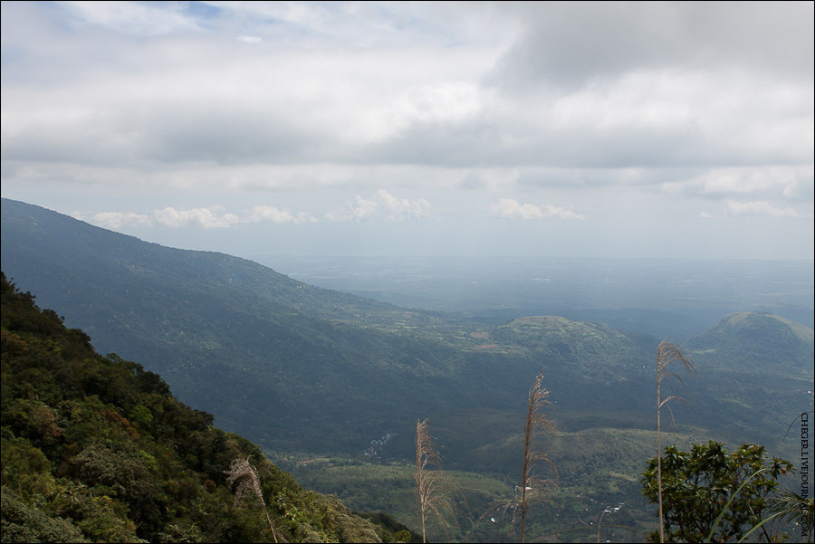 Вид с вершины Сан-Пабло-Сити, Филиппины