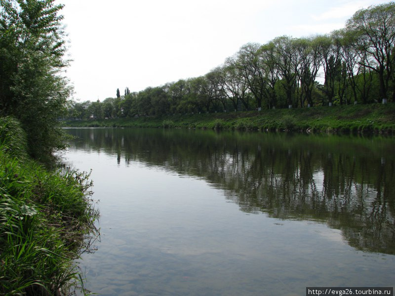 Ужгород, река Уж Мукачево, Украина
