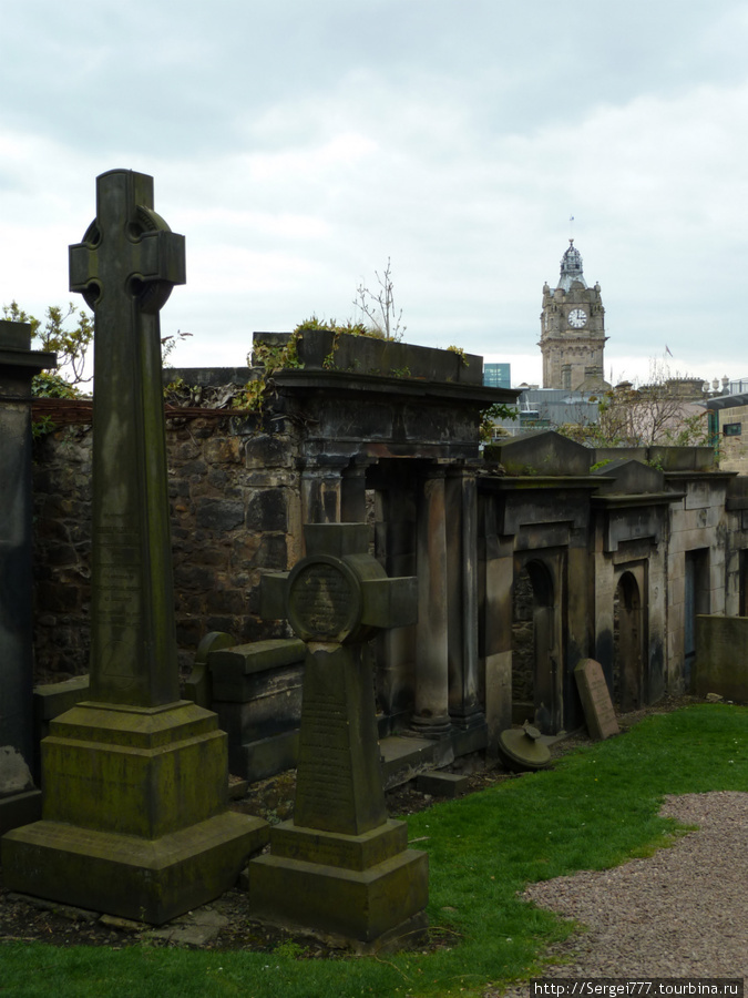 Calton Old Burial Ground, Edinburgh Эдинбург, Великобритания