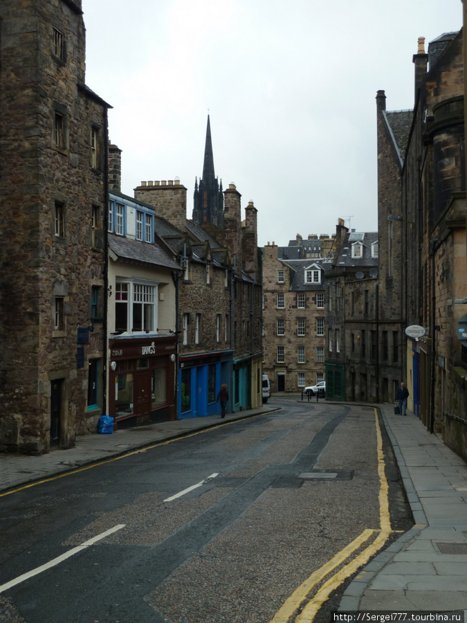 Candlemaker Row, Edinburgh Эдинбург, Великобритания