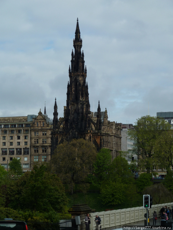 Scott Monument, Edinburgh Эдинбург, Великобритания