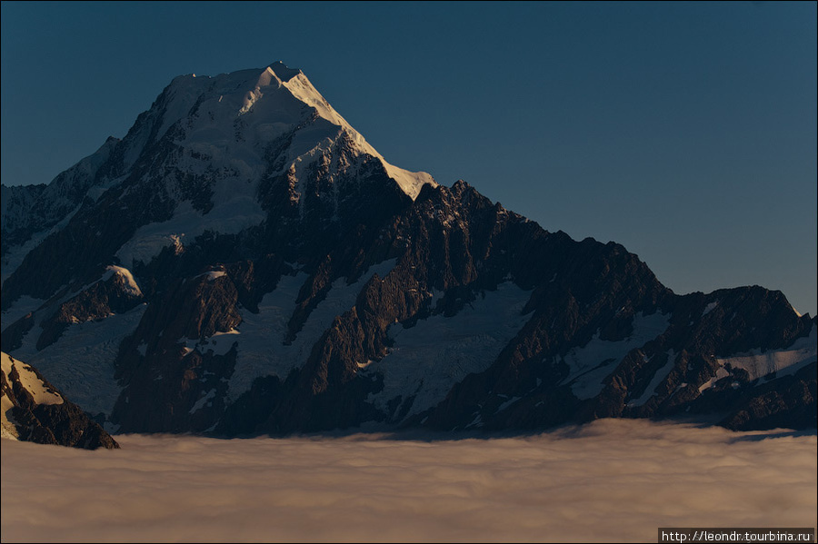 Окрестности Mount Cook Аораки Маунт Кук Национальный Парк, Новая Зеландия