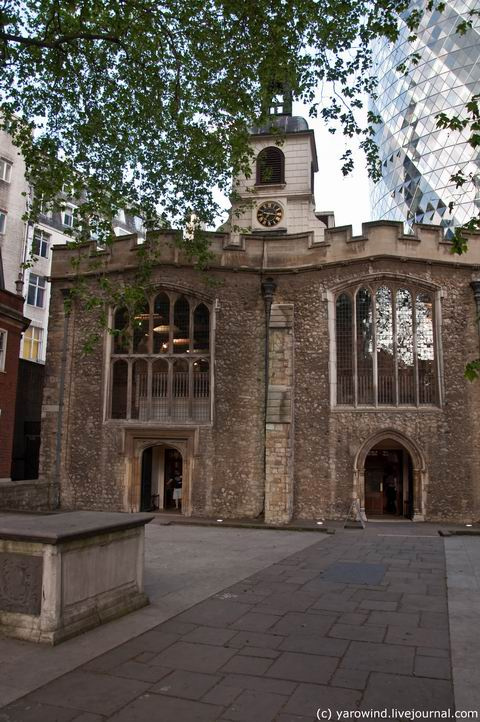 Церковь Св. Елены у епископских ворот Лондон, Великобритания