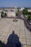 Вид с колокольни Софийского собора в Киеве