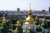 Софийский собор в Киеве — вид с колокольни