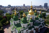 Софийский собор в Киеве — вид с колокольни