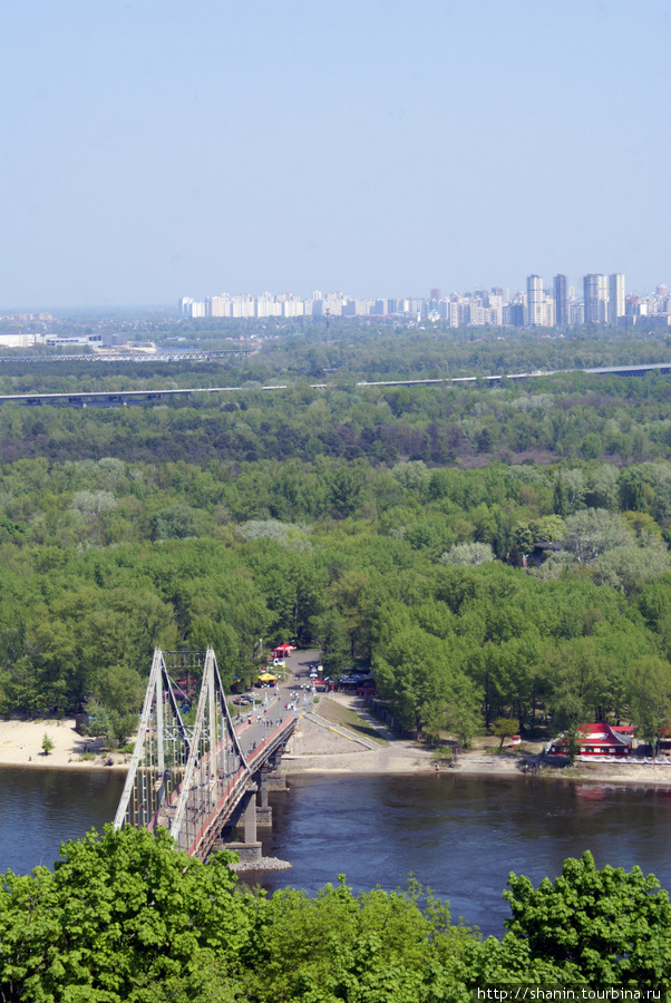 Мост через Днепр в Киеве Киев, Украина