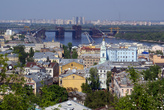 На берегу Днепра в Киеве