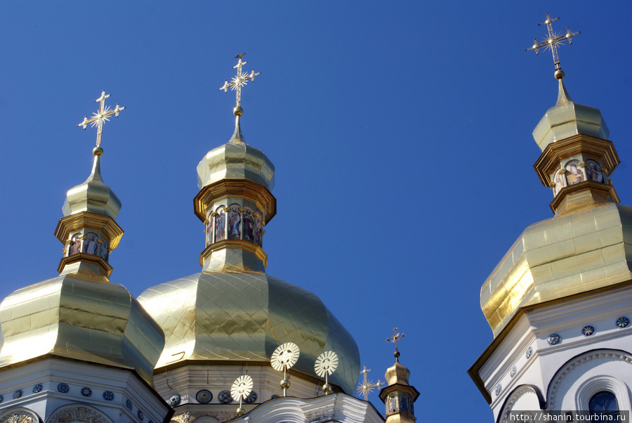 Купола Успенского собора Киев, Украина