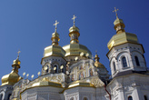 Купола Успенского собора в Киево-Печерской лавре