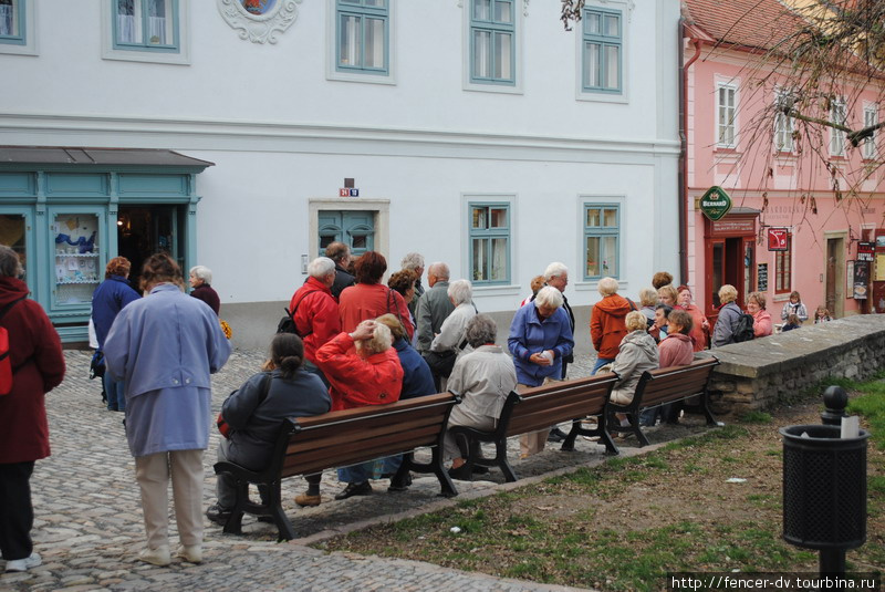 Немецкие туристы Кутна-Гора, Чехия