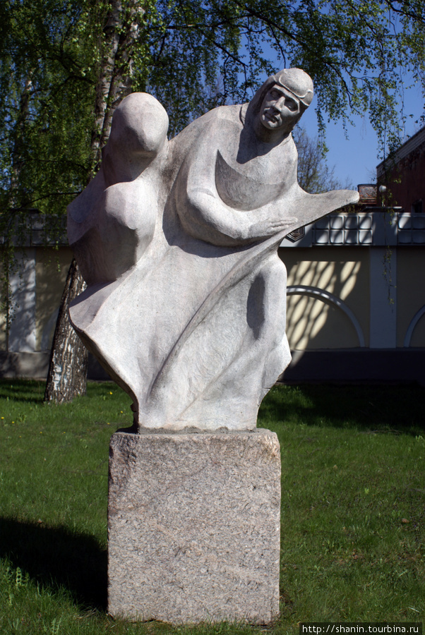 Памятник летчикам в Могилеве Могилев, Беларусь