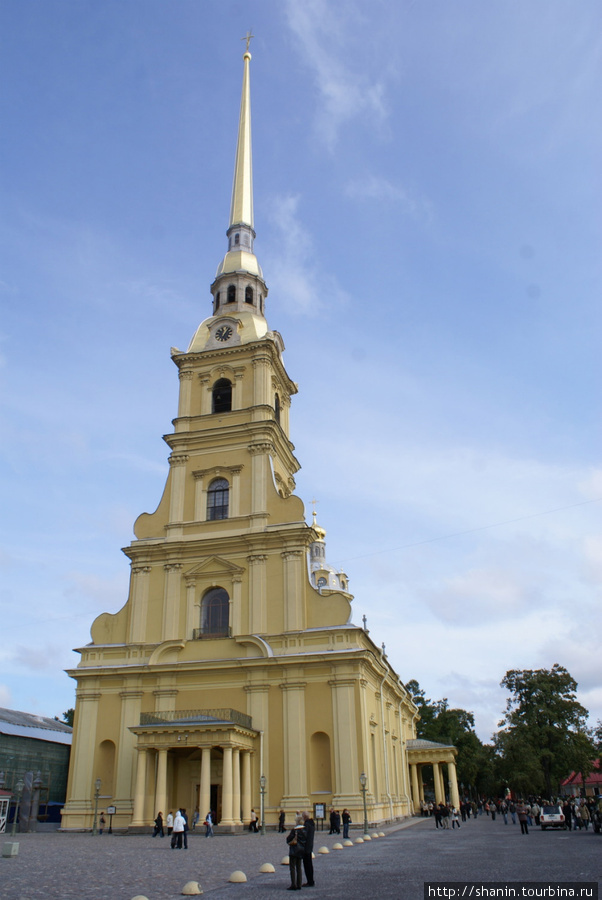 Петропавловский собор на территории Петропавловской крепости Санкт-Петербург, Россия