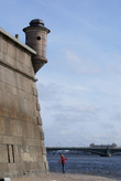 Угол Петропавловской крепости