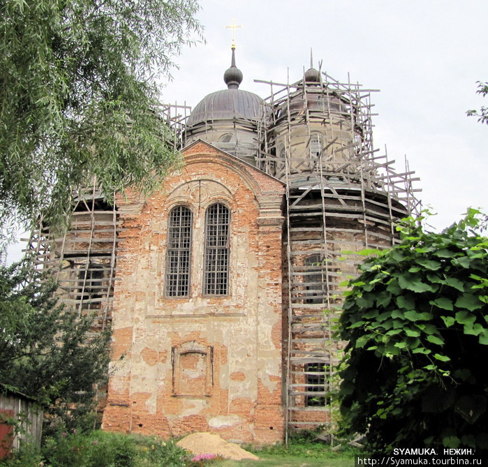 Благовещенский собор Благовещенского мужского монастыря. Нежин, Украина