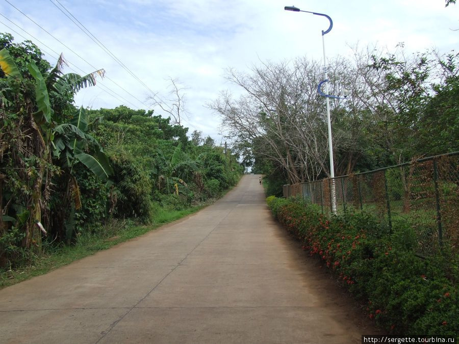 Дорога к Ранчо Митры Пуэрто-Принсеса, остров Палаван, Филиппины