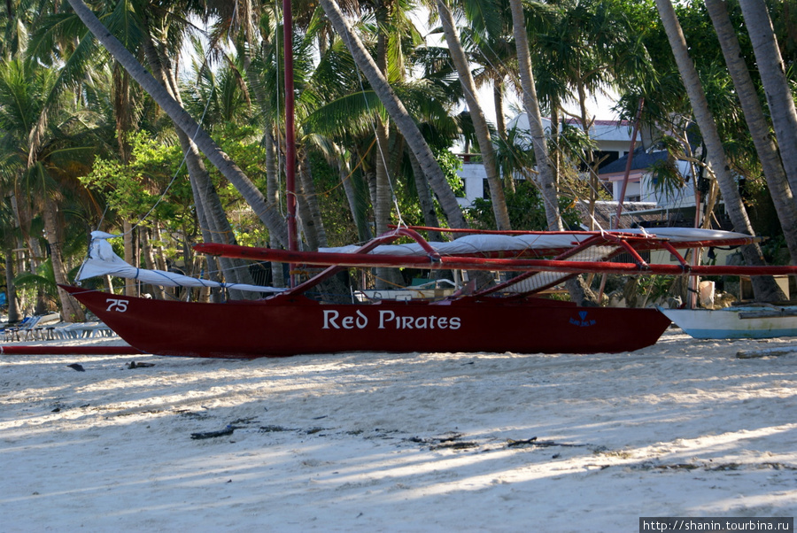 Лодка Остров Боракай, Филиппины