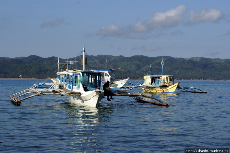 Лодки Остров Боракай, Филиппины