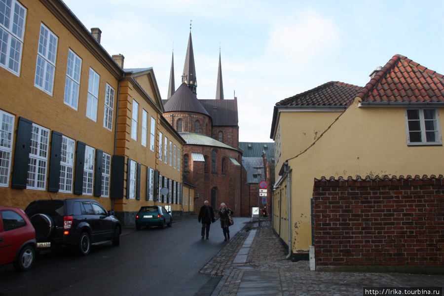 Шпили Кафедрального собора Роскильде, Дания