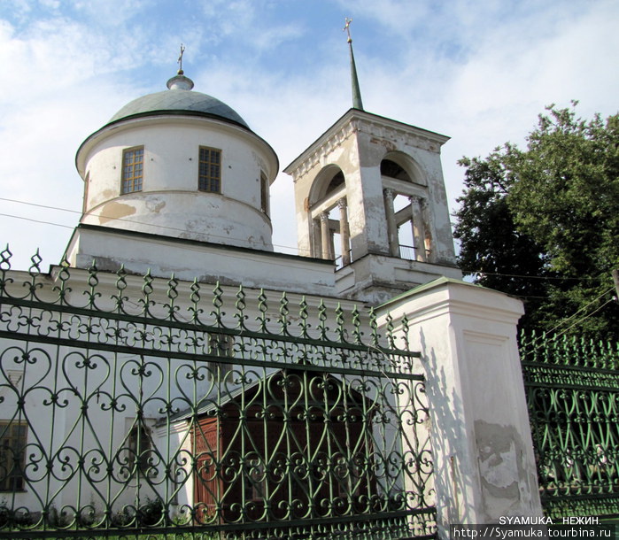 Ансамбль Троицкой церкви. 1733 г. Не действует. Нежин, Украина
