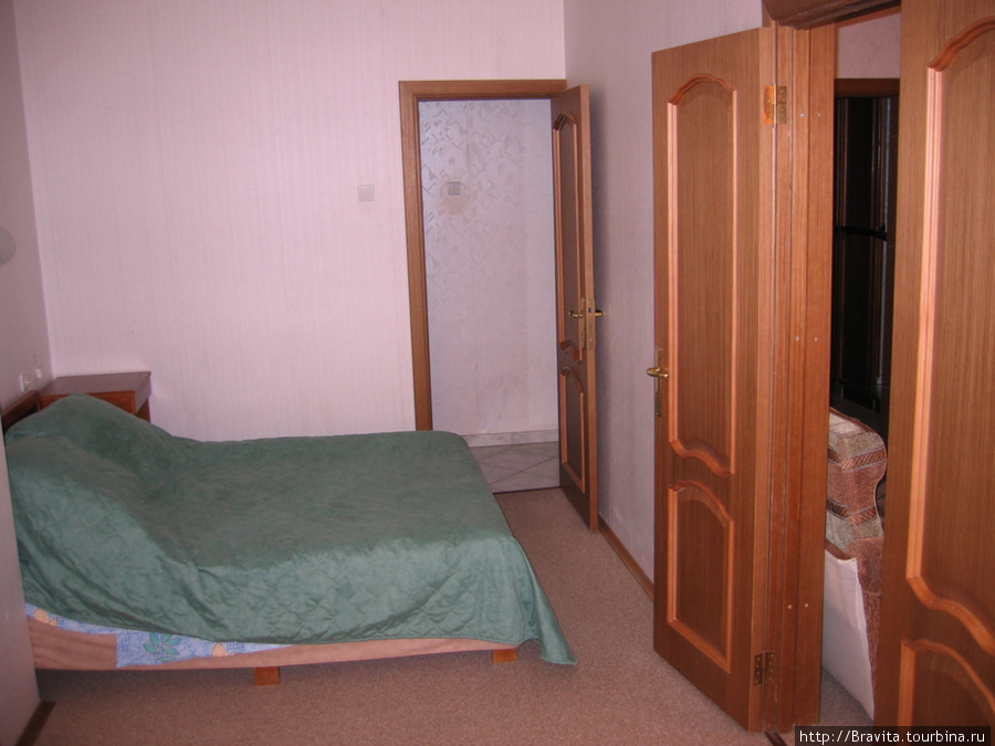 Спальня в двухкомнатном номере 3 корпуса Ногинск, Россия