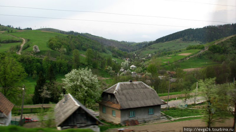Закарпатские пейзажи Межгорье, Украина