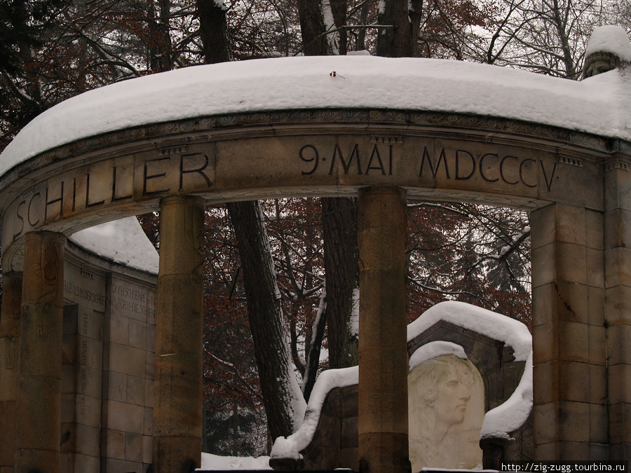 Памятник Ф. Шиллеру Карловы Вары, Чехия