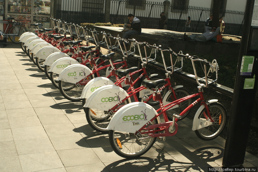 Обменно-велосипедная система Мехико, Мексика