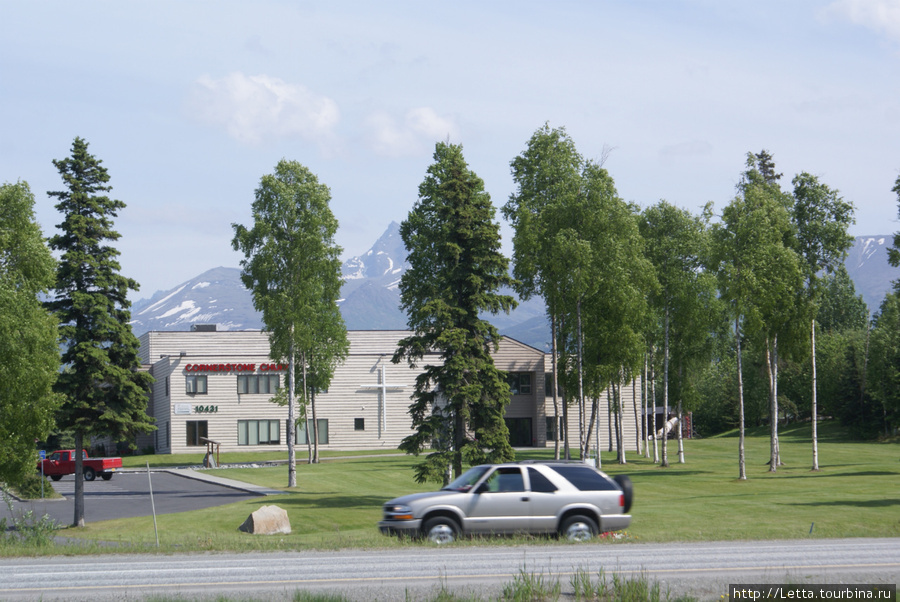 За городом Анкоридж, CША