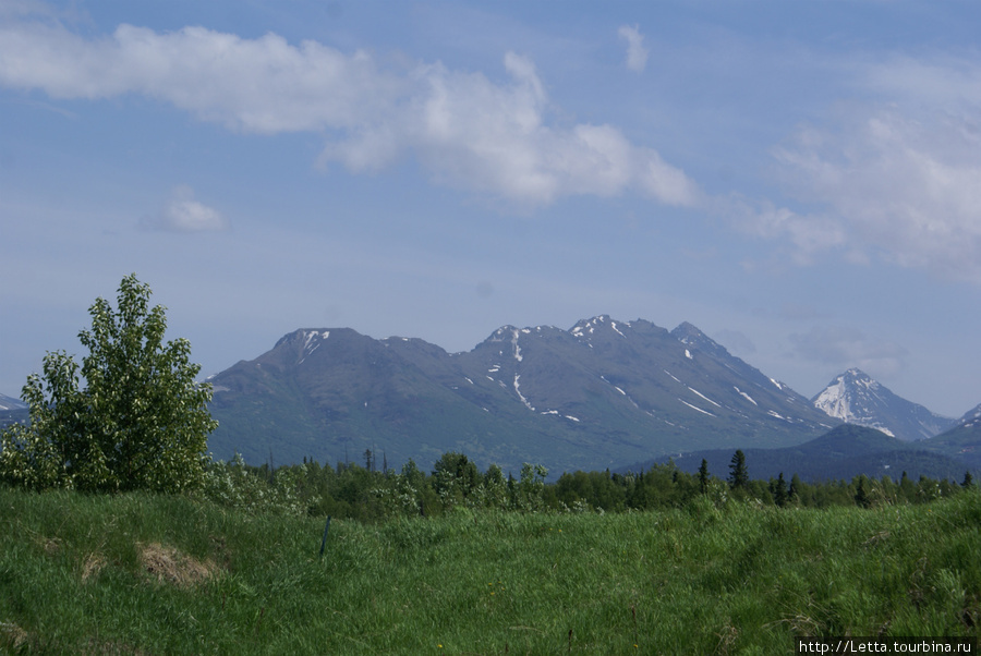 За городом Анкоридж, CША