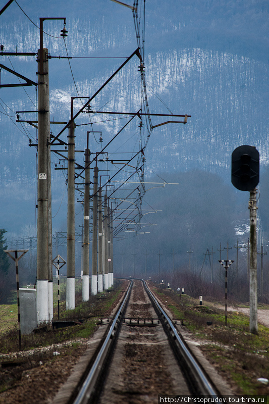 Дорога Красная Поляна, Россия