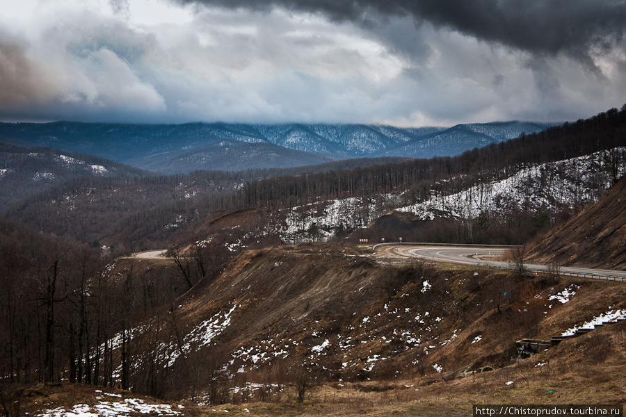 Дорога Красная Поляна, Россия