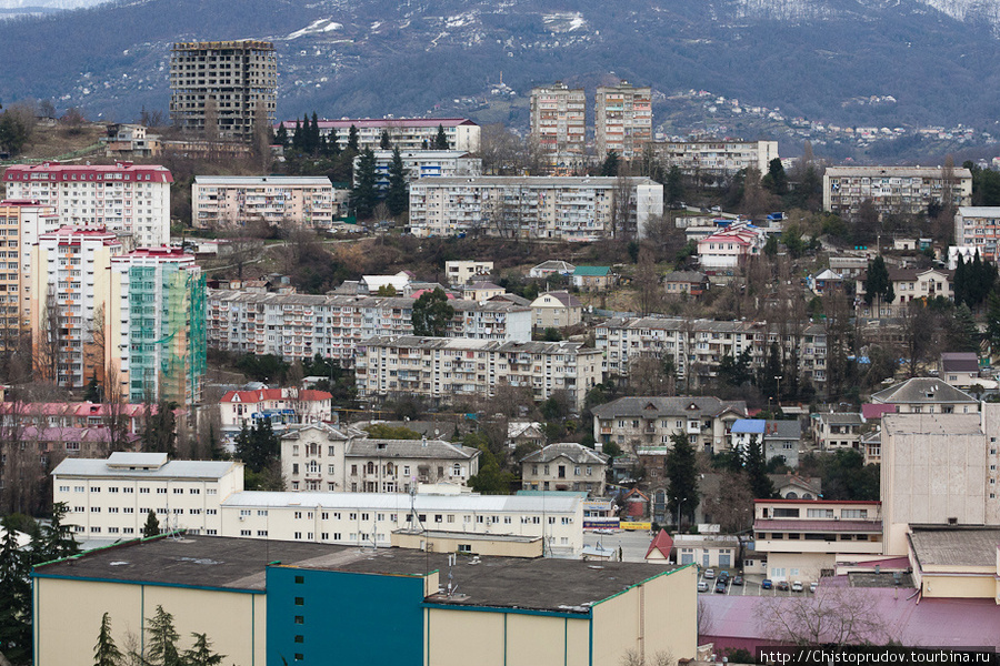 Дорога Красная Поляна, Россия