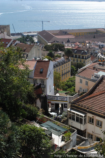 Красные крыши Лиссабона Лиссабон, Португалия